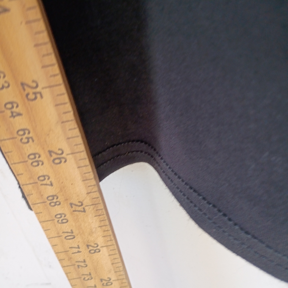 Chicos Black Straight Leg Pants Womens Size 1R‎ US Size 8 Comfort Stretch - Picture 6 of 9